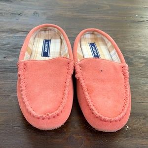 Lands end moccasins slippers